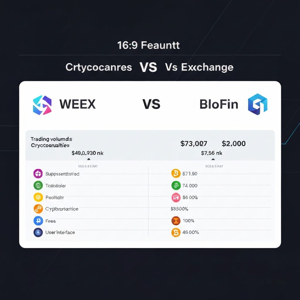 WEEX vs BloFin (2026): Fees, Leverage, KYC Limits, Cards & Copy Trading Compared